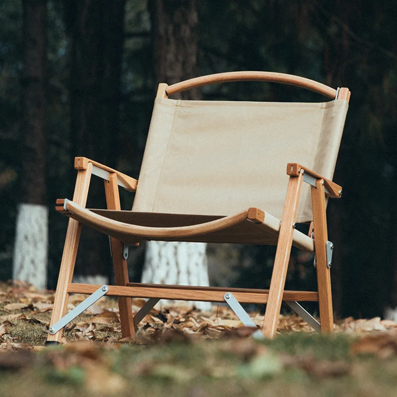 Уличный складной стул Cmit, портативный стул для кемпинга, пикника, рыбалки, легкий стул для отдыха из массива дерева, походный стул для кемпинга 1