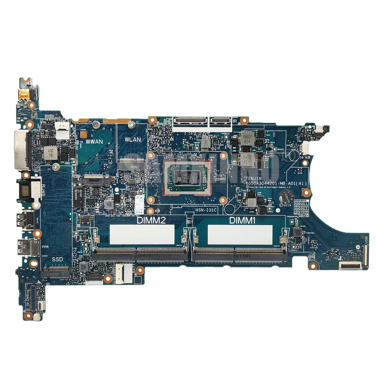 Для HP EliteBook 745 G6 755 G6 Материнская плата ноутбука с процессором AMD 6050A3044201 R3-3300 R5-3500 R7-3700 Материнская плата 1
