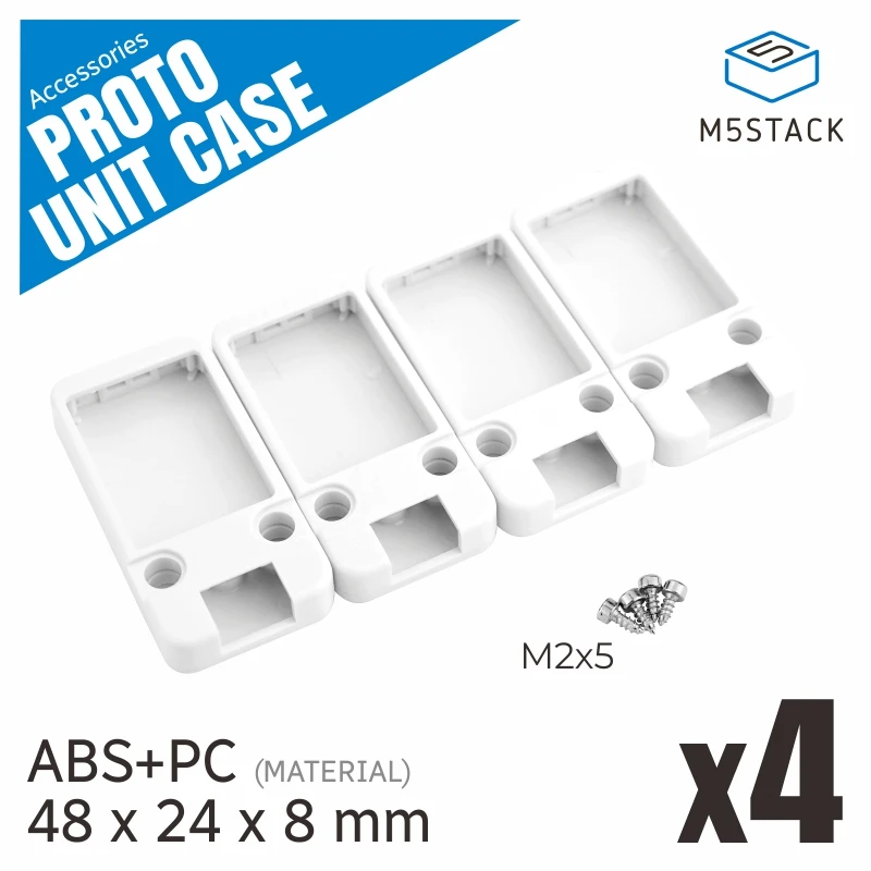 Официальный пластиковый чехол M5Stack для Proto Unit (4 шт.) 1