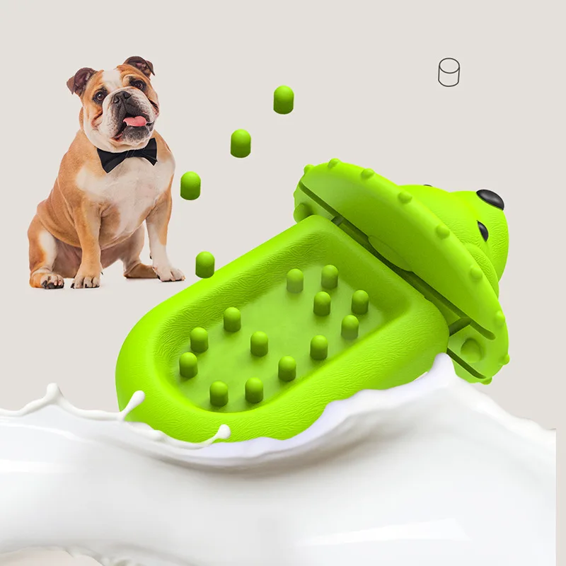 Amazon Новые товары для домашних животных Коврик Для вылизывания собак Клетка для собак Игрушка для укуса, Чистящая Зубы Интерактивная шлифовальная палочка 2