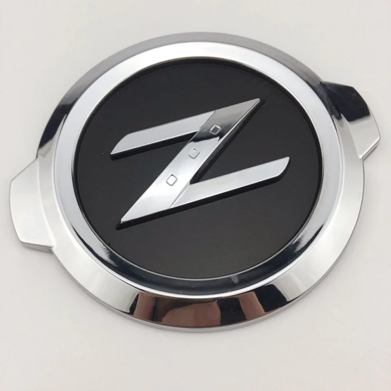 3D ABS Z Логотип Передний Капот Автомобильные Наклейки Эмблема Задний Багажник Значок Наклейки Автоаксессуары Для Nissan 370Z 350Z Fairlady Z Z3 Z34 2