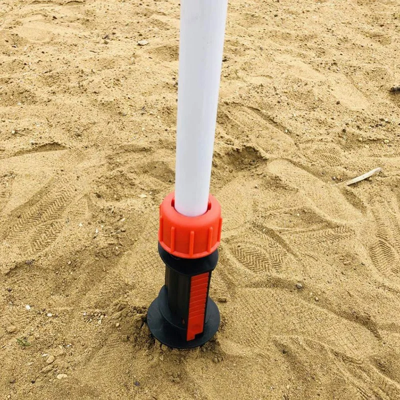 Пляжный зонт Песчаный якорь для Кемпинга, Спиральный шнек для травы, подставка для хранения, держатель для внутреннего дворика, газона, домашнего сада 2
