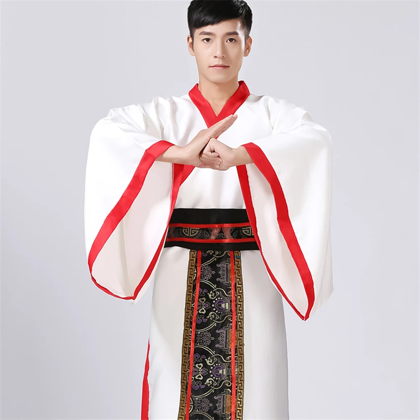 10 Цветов Мужская Традиционная китайская одежда Hanfu Древний Костюм Фестивальный наряд Одежда для выступлений на сцене Костюмы для народных Танцев 3
