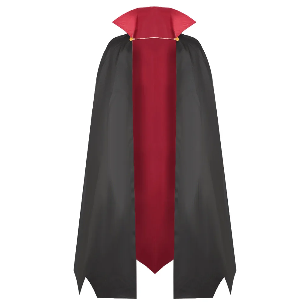 Аниме Вампир Cos Костюм Полный комплект Ужасов Вампир Ролевой костюм Сценическая одежда для выступлений Косплей Черная накидка на Хэллоуин 3
