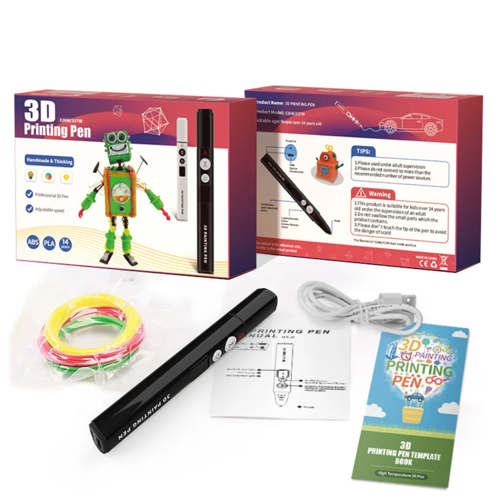 Горячая Распродажа, Высокотемпературный OLED-дисплей, рисовальный принтер для 3D-печати, ручка для детей 4