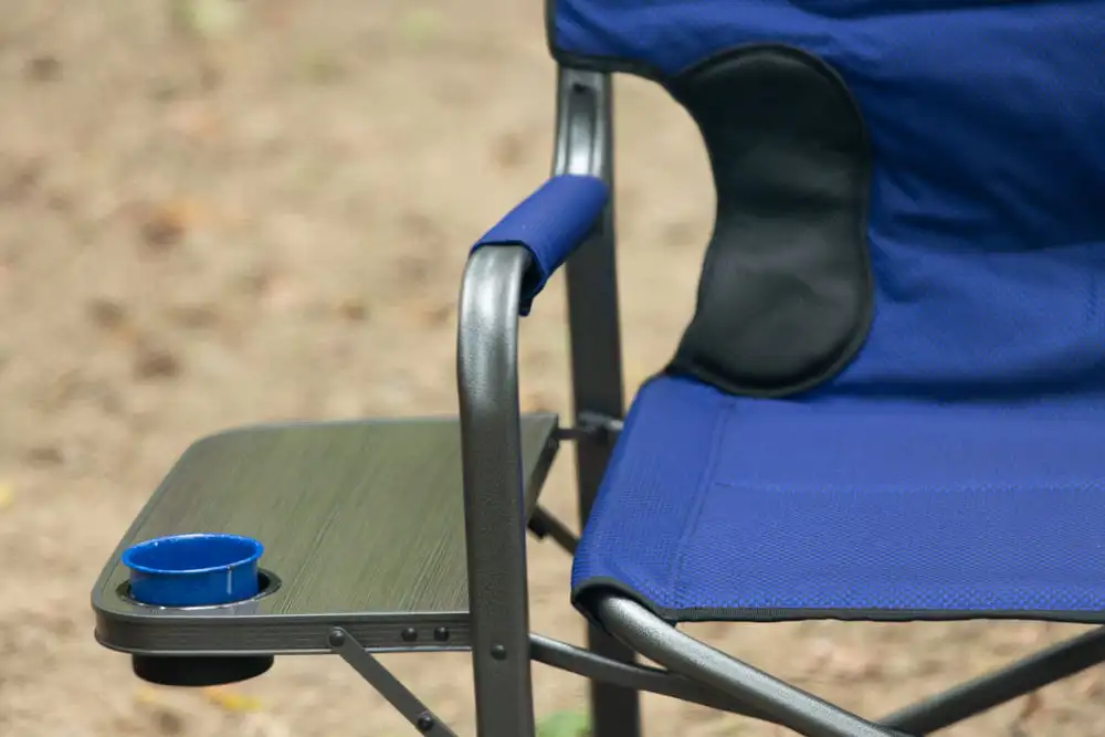 Кресло директора кемпинга Ozark Trail XXL, синее, для взрослых 5