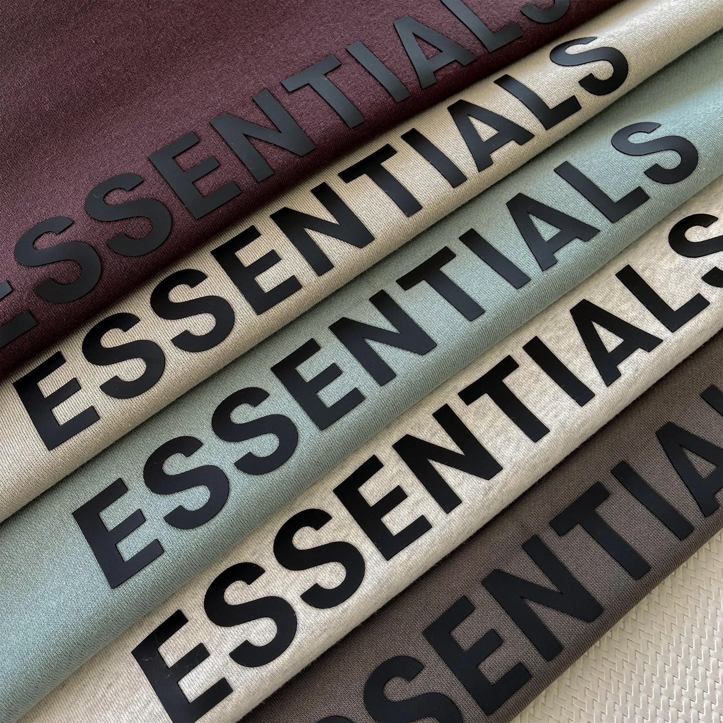 Толстовка Essentials с 3D резиновыми надписями и логотипом, высококачественная толстовка в стиле хип-хоп, свободная, унисекс, модный бренд oversize, пуловер, толстовка 5