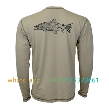 Repyourwater Футболки Рыболовные Рубашки Для Мужчин Летние С Защитой От Ультрафиолета и Солнца Performance Fishing Shirts Custom Upf 50 + Camisa Pesca 2023