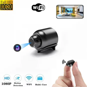1080P HD мини беспроводная камера Wifi IP-камера ночного видения Многопользовательская видеокамера дистанционного мониторинга с сигнализацией обнаружения движения espiar Kam