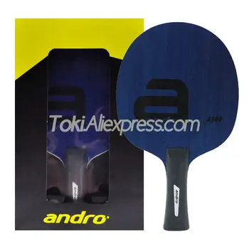 Лезвие для настольного тенниса Andro A200/ракетка из 5-слойного дерева, универсальная Оригинальная бита для пинг-понга Andro