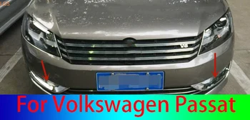 АБС-хром Перед противотуманными фарами, декоративная рамка, защита от царапин, автомобильные аксессуары Для Volkswagen Passat 2011-2015