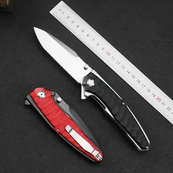 Складной Нож VENOM Высокой Твердости, Острый Нож для выживания на открытом воздухе, Кемпинг, Мини-Фруктовый Нож, EDC Инструментальный Нож