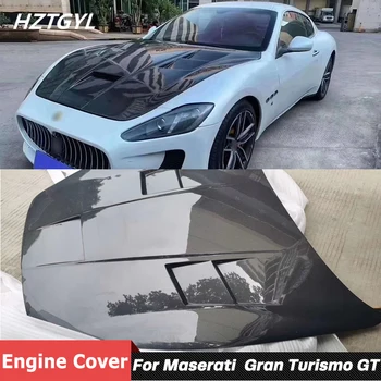 DM Стиль Углеродного волокна или FRP Передняя крышка двигателя Капот для Maserati GT Gran Turismo Тюнинг