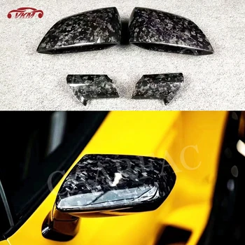 Сухой Материал из углеродного волокна, наклейки на зеркало заднего вида, автомобильные аксессуары для Lamborghini Aventador LP700 LP720 2011-2016