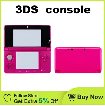 Консоль Nintendo 3DS - Девочка с розовым 3,5-дюймовым маленьким экраном / бесплатные игры / оригинальная портативная игровая приставка для приготовления пищи