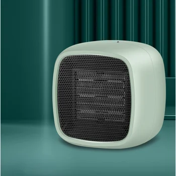 Портативные Обогреватели 220 В для дома Мини Электрический Воздухонагреватель 800 Вт Теплый Вентилятор Бытовой Бесшумный дистанционный вентилятор быстрого нагрева Грелка для ног