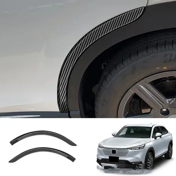 Для Honda Vezel HR-V E: HEV 2021 2022 ABS Углеродное Волокно Заднее Автомобильное Крыло Расширяющееся Колесо Для Бровей Расширитель Арки Литьевая Отделка