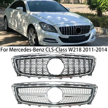 Обновление Решетки Радиатора Переднего Бампера Автомобиля Diamond Style Для Mercedes Benz CLS Class W218 C218 X218 CLS400 CLS350 CLS500 2011-2014