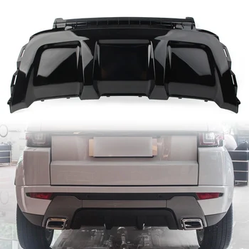 Автомобильная глянцевая черная накладка на задний бампер для Land Rover Range Rover Evoque 2010-2018 Только для динамических моделей