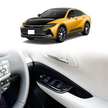 Автомобильный RHD Переключатель управления стеклом Кнопка Подъема крышки Отделка Запасных Частей для Toyota Crown 2022-2023