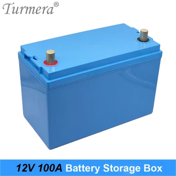 Коробка для хранения батареек Turmera 12V Используется в батарее Lifepo4 90Ah 100Ah 3.2V 24V 48V Солнечной энергетической системе или источнике бесперебойного питания