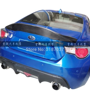 для Toyota GT86 2012-2015 Subaru BRZ автомобильная задняя коробка тип FRP грунтовка из углеродного волокна задний багажник Крыло Спойлер Крыло багажника Губа Крышка багажника