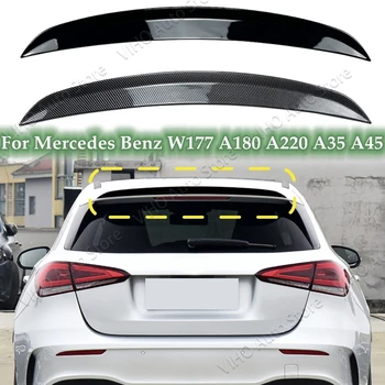 Автомобильный Задний Спойлер на крыше Багажника Для Mercedes Benz A Class W177 A160 A180 A200 A220 A45 A35 Хэтчбек AMG 2018-2023 Спойлер Заднего Крыла