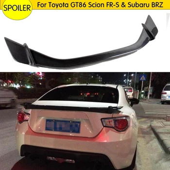 Автомобильный задний спойлер из углеродного волокна, крыло для Toyota GT86 2013 2014 и Subaru BRZ 2013-2015