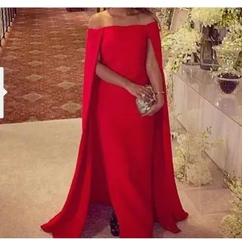 Изготовленное на заказ Атласное платье из Саудовской Аравии, Красное Вечернее Платье с вырезом лодочкой, Длинное праздничное платье для выпускного вечера, 2018, платья для матери невесты