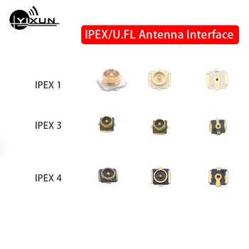 10ШТ U.FL IPEX IPX антенный интерфейс MHF4 IPEX 1-го 3-го 4-го поколения RF коаксиальный разъем SMT к печатной плате гнездо патч-антенны