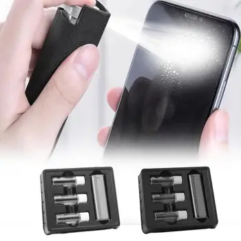Универсальный набор Распылителей для очистки экрана телефона Для ПК I-Pad Для Удаления пыли с экрана, Протирающая салфетка для чистки Очков I-Phone