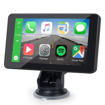 7-дюймовый Сверхчистый Потоковый Мультимедийный Беспроводной CarPlay Беспроводной Android Автоматический FM-Передатчик Оригинальное Автомобильное Аудио RoadCam Wireless App