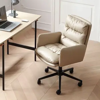 Простое компьютерное кресло для учебы, современное домашнее рабочее кресло, удобное сидячее учебное кресло, офисное кресло для студентов колледжа, офисное кресло