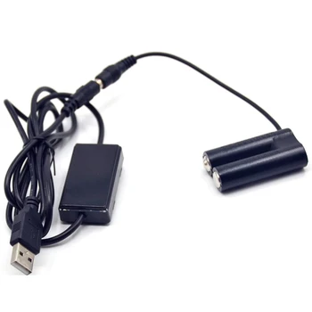 Фиктивный аккумулятор AA EP-65A постоянного тока + USB-кабель к постоянному току для камеры Nikon P60 P50 L18 L16 L15 L14 L12 L11 L6 L5 L3