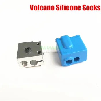 Вулкан Силиконовые Носки Вулкан Нагревательный Блок для 3D-принтера ANYCUBIC Vyper или деталей 3D-принтера V6 J-head hotend