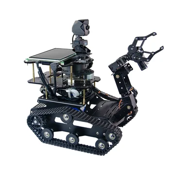 XiaoR Geek Jetson nano ROS lidar робот-автомобиль с роботизированной рукой автоматическая навигация планирование траектории ROS радар робот-танк комплекты