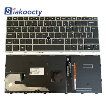 Новая клавиатура для HP EliteBook 730 G5 735 G5 735 G6 830 G5 830 G6 836 G5 UK с точечной подсветкой