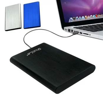 2,5-Дюймовый Корпус жесткого диска Type-c SATA SSD USB 3 0 Из алюминиевого Сплава, Корпус HHD, Серебристый