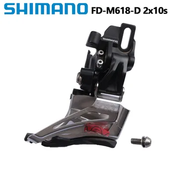 Shimano Deore M610 FD-M618-D XT FD-M786-D Передний переключатель 2x10 S Для MTB Горного Велосипеда, Приваренный К Велосипедным Переключателям 2x10 Скоростей