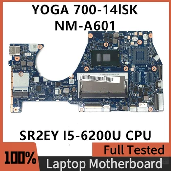 Материнская плата для ноутбука YOGA 700-14ISK NM-A601 Материнская плата BYG43 5B20K41654 SR2EY I5-6200U CPU GT940M 2GB 100% Полностью работает