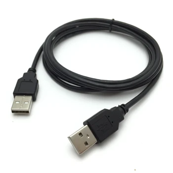 Кабель USB от мужчины к мужчине, кабель USB с двумя концами, кабель USB для копирования, соединительный кабель USB от a до a, кабель для передачи данных от USB к USB
