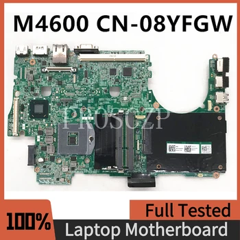 CN-08YFGW 08YFGW 8YFGW Бесплатная Доставка Высококачественная Материнская плата Для Ноутбука M4600 Материнская плата QM67 PGA989 DDR3 100% Полностью работает Хорошо