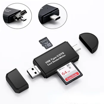 OTG Micro SD Card Reader USB 3.0 Card Reader 2.0 Для USB Micro SD Адаптера Флэш-Накопитель Smart Memory Card Reader Type C Cardreader