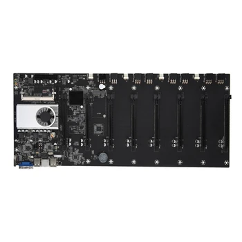 Материнская плата для майнинга BTC-T37 4G DDR3 Память Высокая Производительность 1600 МГц 8 x PCIE16X/4xUSB2.0 Плата для майнинга биткоинов