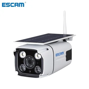 ESCAM QF260 WIFI Беспроводной IP67 Открытый 1080P 2.0MP Питание от солнечной батареи Низкое энергопотребление PIR Камера видеонаблюдения