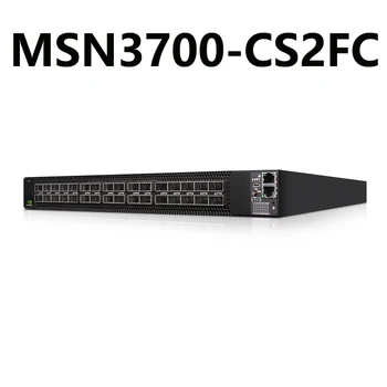 NVIDIA Mellanox MSN3700-CS2FC Spectrum-2 100GbE 1U Открытый Ethernet-Коммутатор Cumulus Linux System 32x100GbE QSFP28