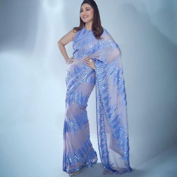 Рубашка-сари, новое платье для свадебной вечеринки в Индии и Пакистане