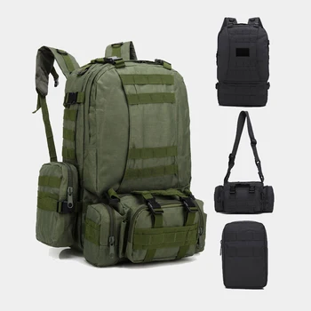 50Л Походный Рюкзак Molle, Тактические Военные Тактические Рюкзаки, Спортивная сумка, Походная Армейская сумка, Походная сумка, мужская сумка на плечо