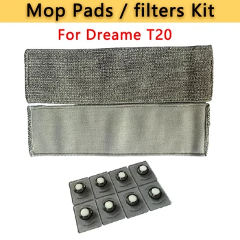 Оригинальный тканевый фильтр Dreame T20 для швабры Xiaomi Dreame T20 для ручного пылесоса Запасные части Прокладки для швабры Фильтр бака