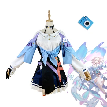 Игра Honkai: Star Rail Платье 7 марта, аниме, костюм для косплея, Женская униформа, костюм в стиле Лолиты, Сценическая одежда, костюм на Хэллоуин